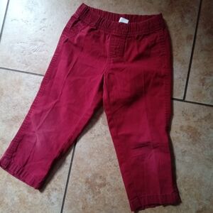 Carter's Vibrant Red Casual Pants